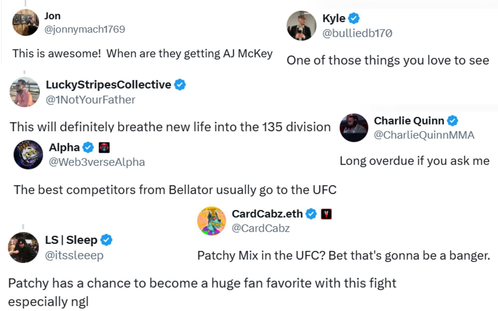 Fan reactions